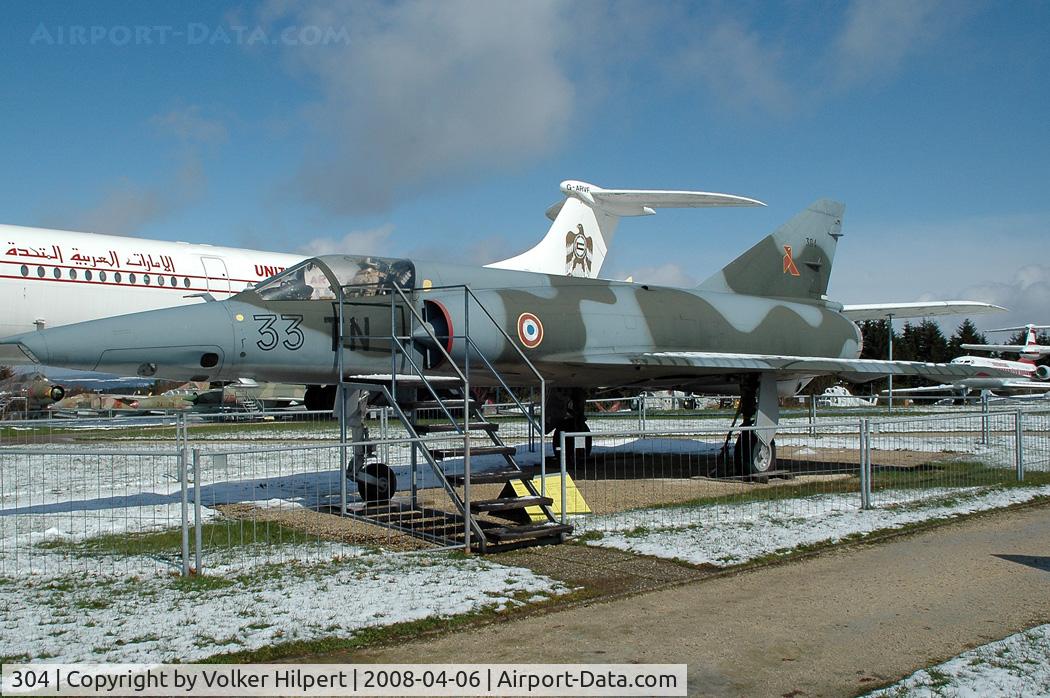 304, Dassault Mirage IIIR C/N 304, at Museum Hermeskeil, Germany