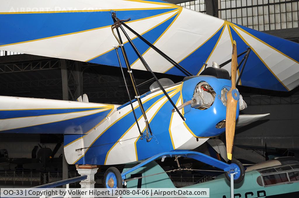 OO-33, Mignet HM.293 Pou-du-Ciel C/N Not found OO-33, at Museum Hermeskeil, Germany