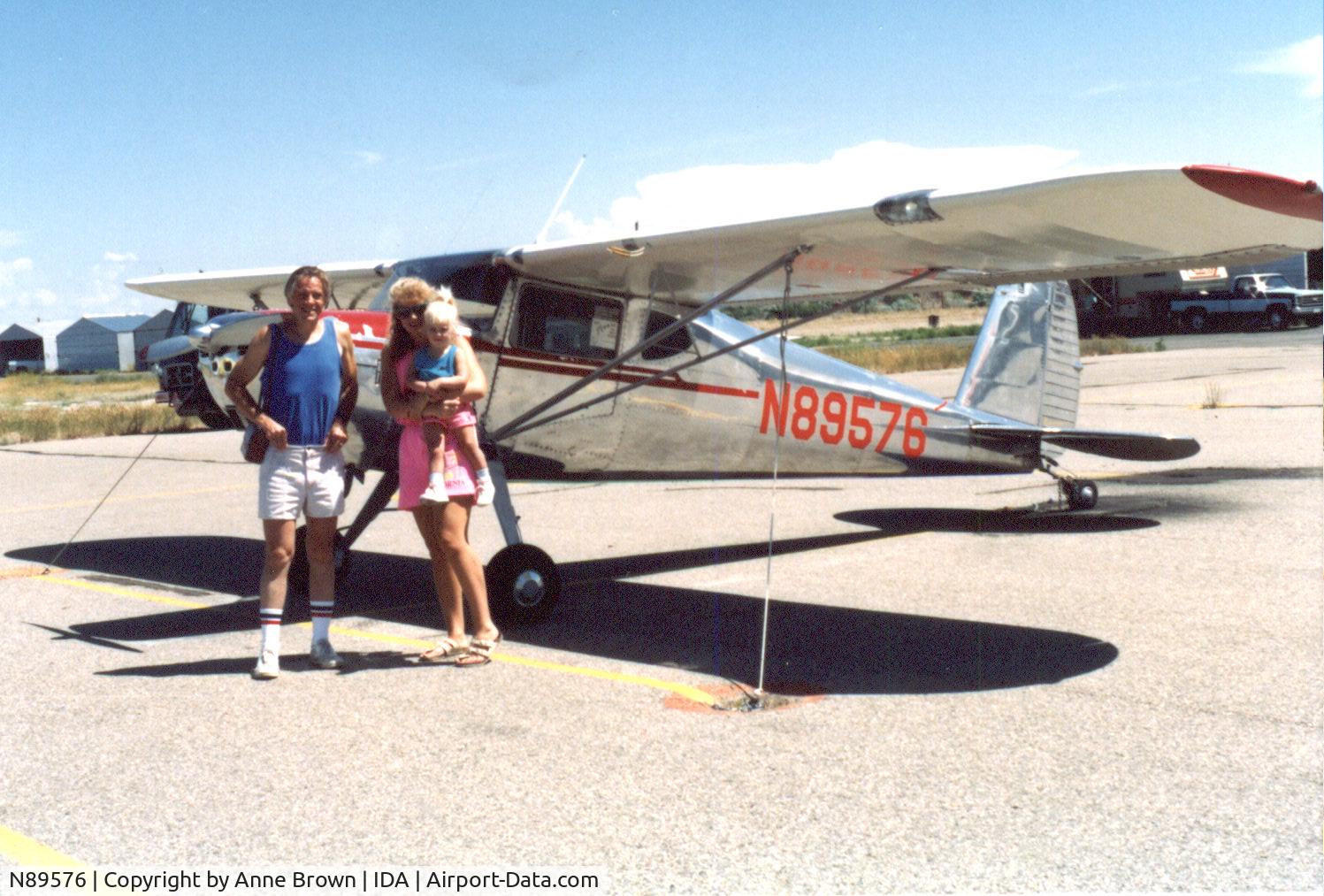 N89576, 1946 Cessna 140 C/N 8619, Idaho Falls Airport, Idaho Falls, ID
