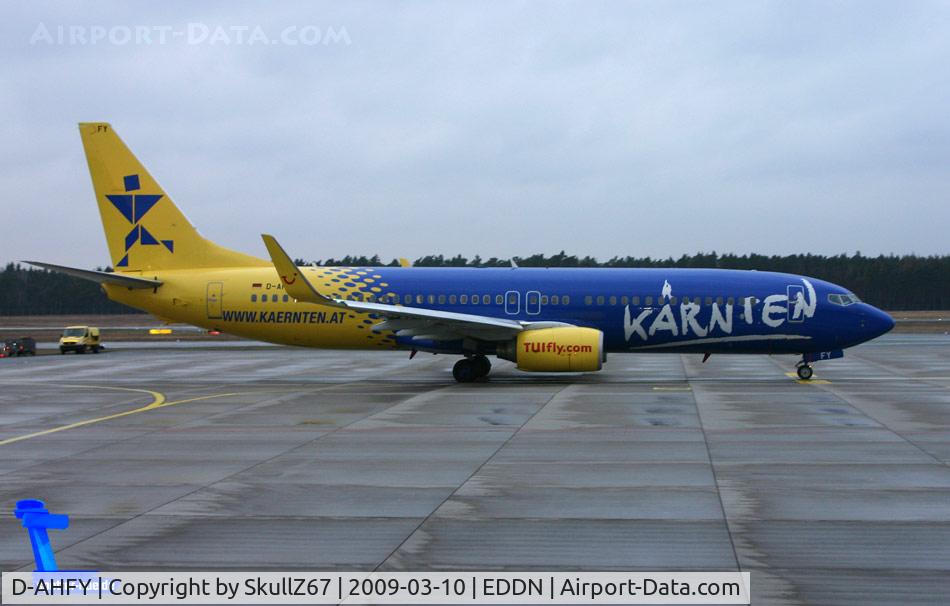 D-AHFY, 2001 Boeing 737-8K5 C/N 30417, Logojet 