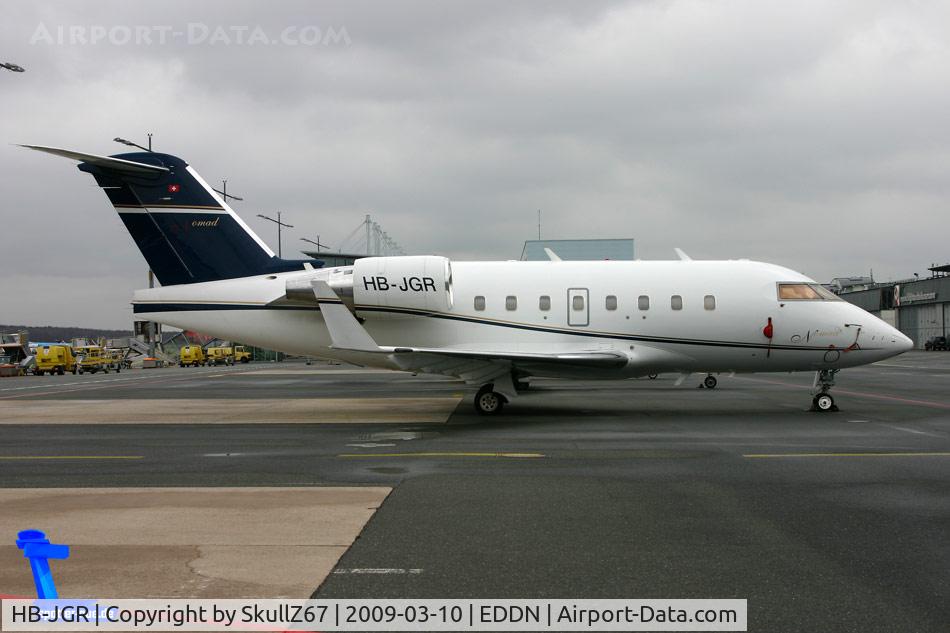 HB-JGR, 2005 Bombardier Challenger 604 (CL-600-2B16) C/N 5624, Nice B-Jet on a rainy day