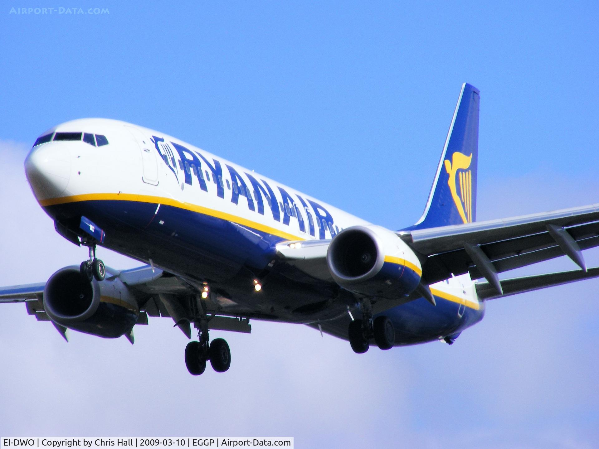 EI-DWO, 2007 Boeing 737-8AS C/N 36079, Ryanair