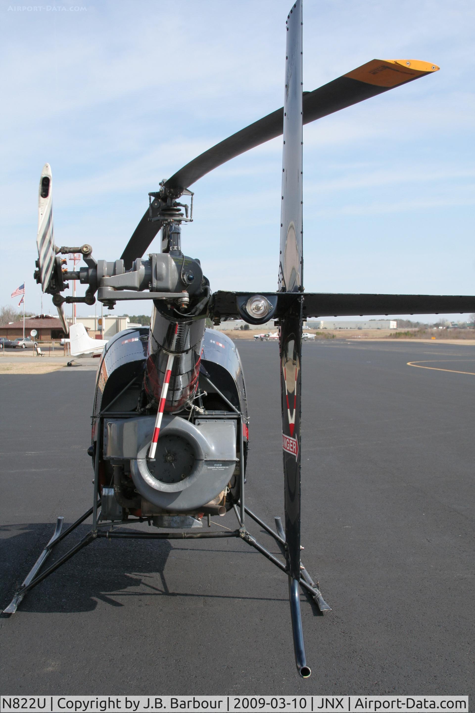 N822U, Robinson R22 Beta C/N 0917, N/A