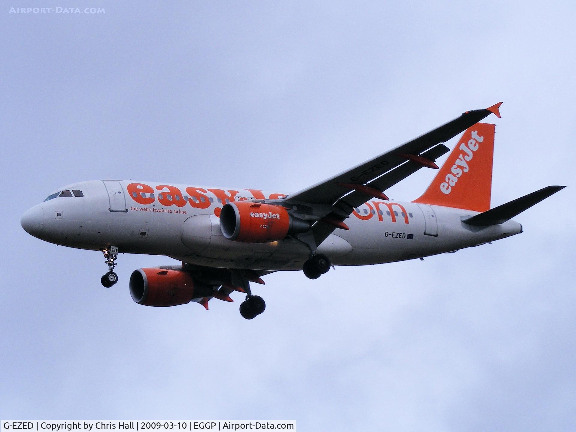 G-EZED, 2004 Airbus A319-111 C/N 2170, Easyjet