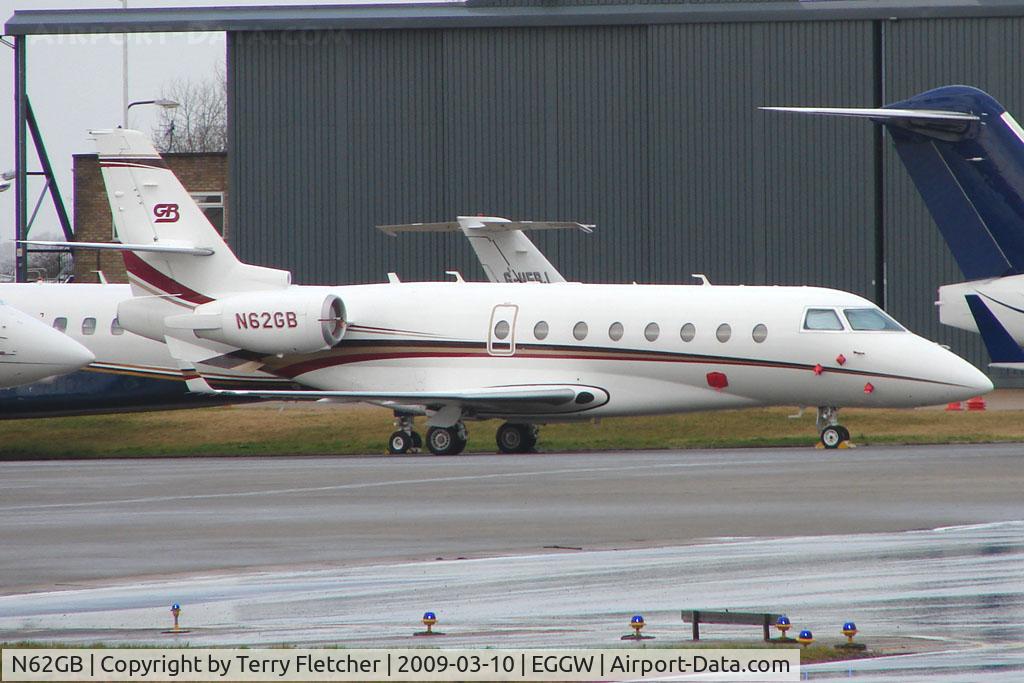 N62GB, 2007 Israel Aircraft Industries Gulfstream 200 C/N 175, Gulfstream G200 at Luton