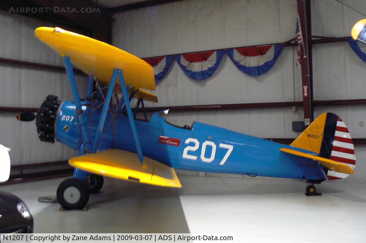 N1207, 1940 Boeing A75 C/N 75-207, At the Cavanaugh Flight Museum