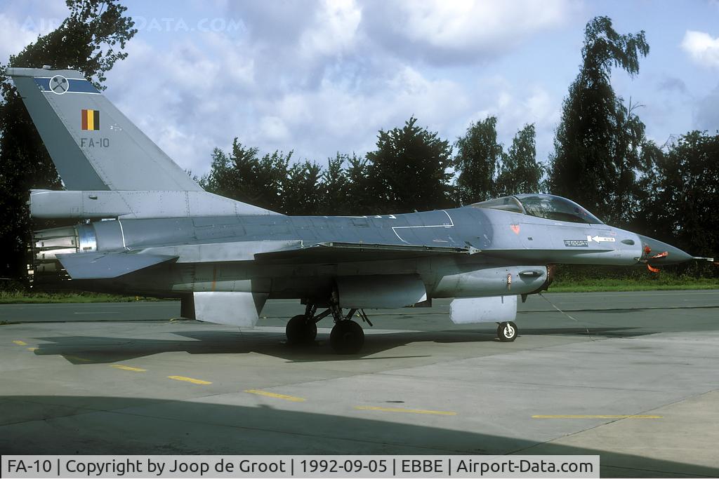 FA-10, SABCA F-16A Fighting Falcon C/N 6H-10, There are not too many Bizjets at Schiphol. This Gulfstream was a rare example.