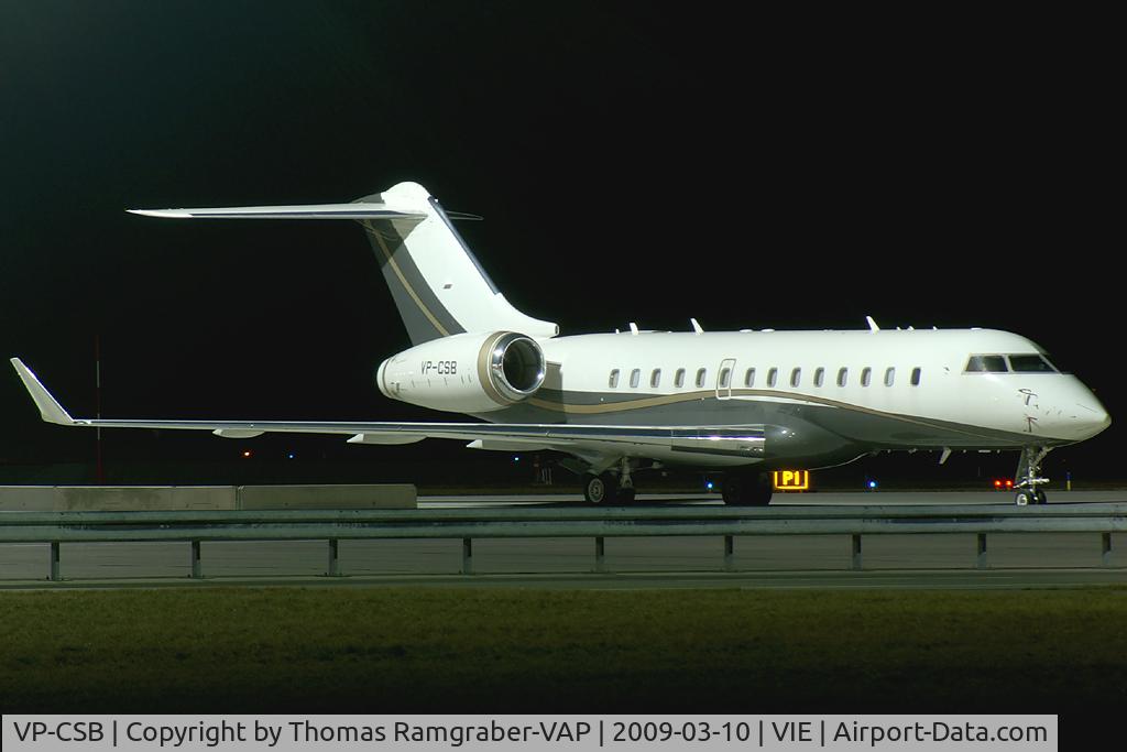 VP-CSB, 2007 Bombardier BD-700-1A11 Global 5000 C/N 9263, Bombardier Globalexpress 5000