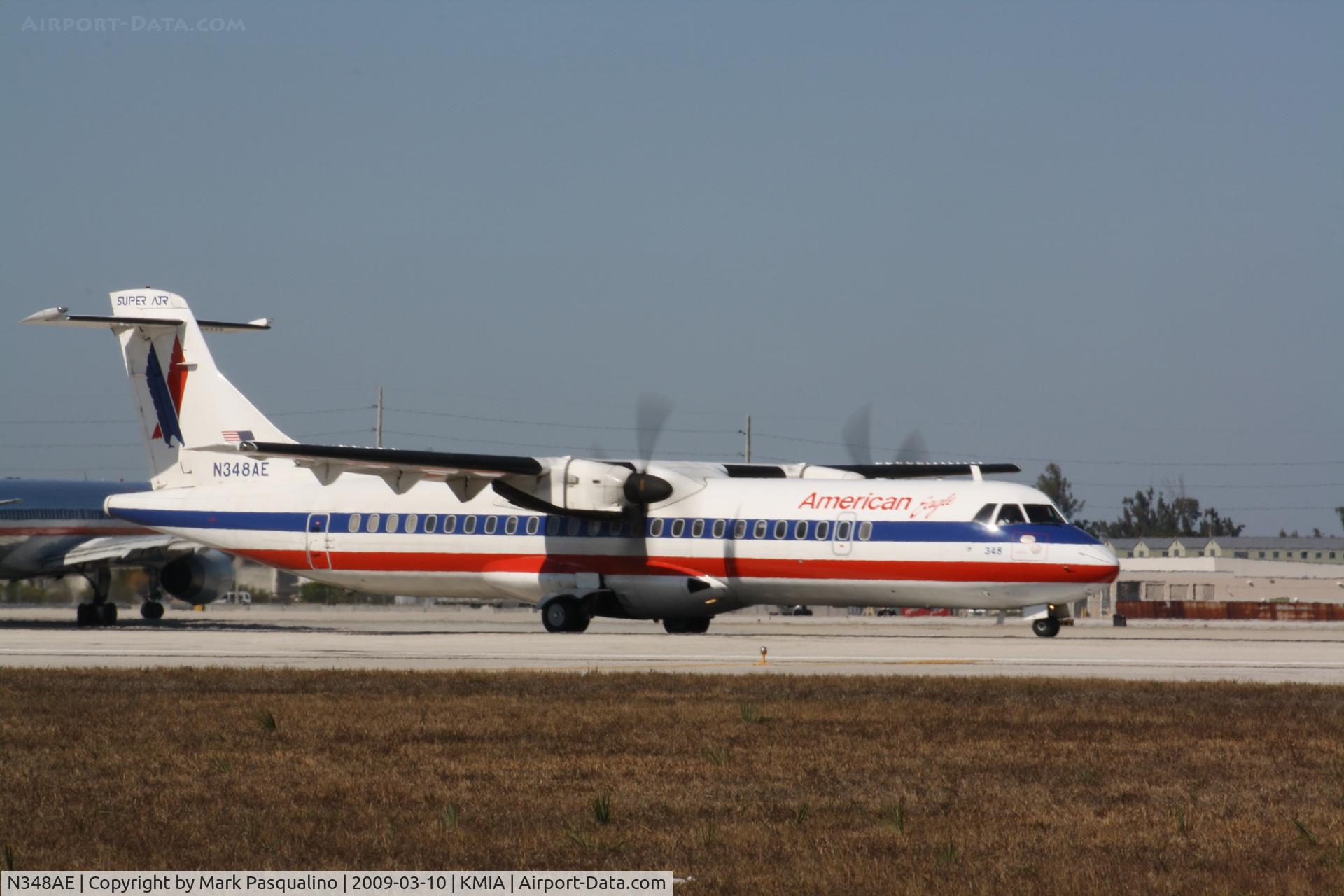 N348AE, 1993 ATR 72-212 C/N 349, ATR 72-212