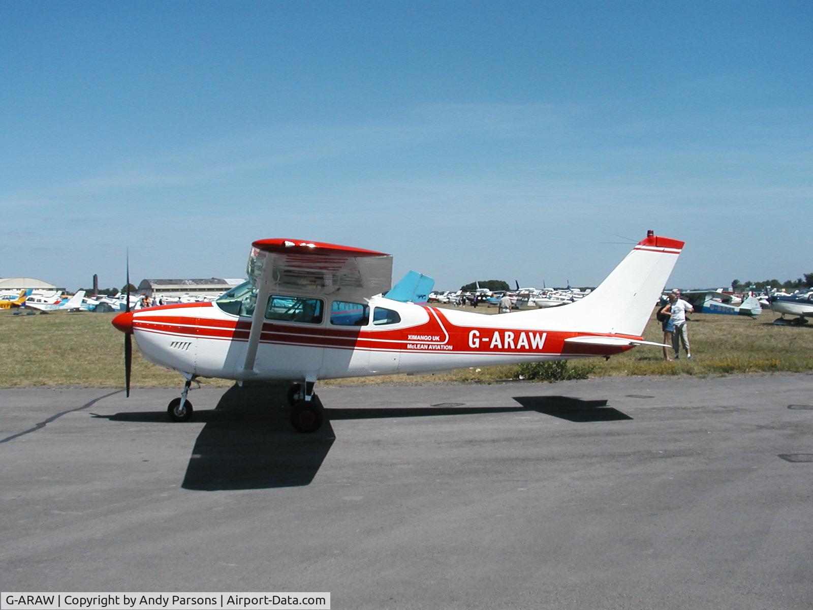G-ARAW, 1960 Cessna 182C Skylane C/N 52843, G-ARAW PFA Rallye 2003 Kemble
