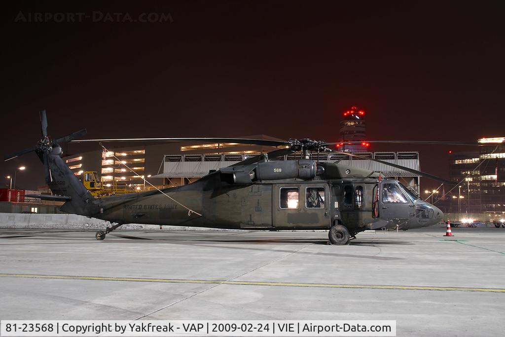 81-23568, 1981 Sikorsky UH-60A Black Hawk C/N 70289, USAF Blackhawk
