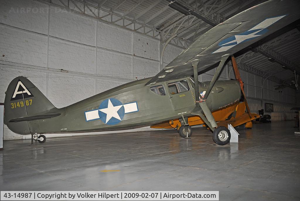 43-14987, Fairchild UC-61K Argus III (24R-46A) C/N 951, at Museum Brussels, Belgium