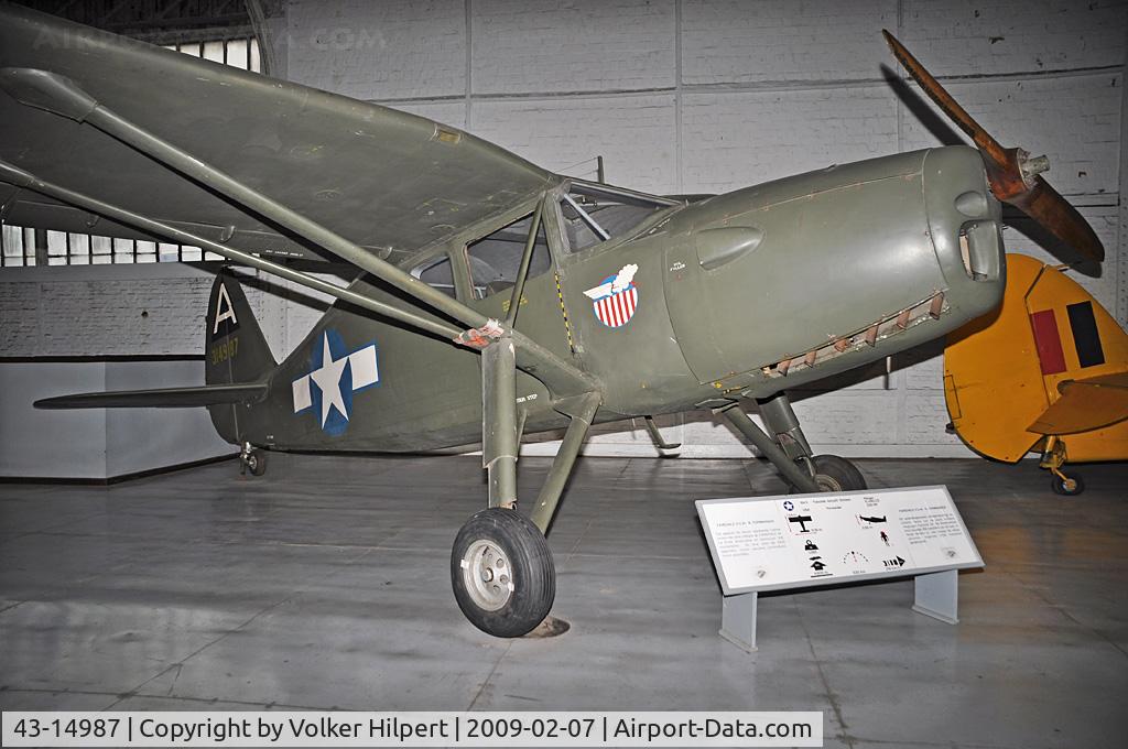 43-14987, Fairchild UC-61K Argus III (24R-46A) C/N 951, at Museum Brussels, Belgium