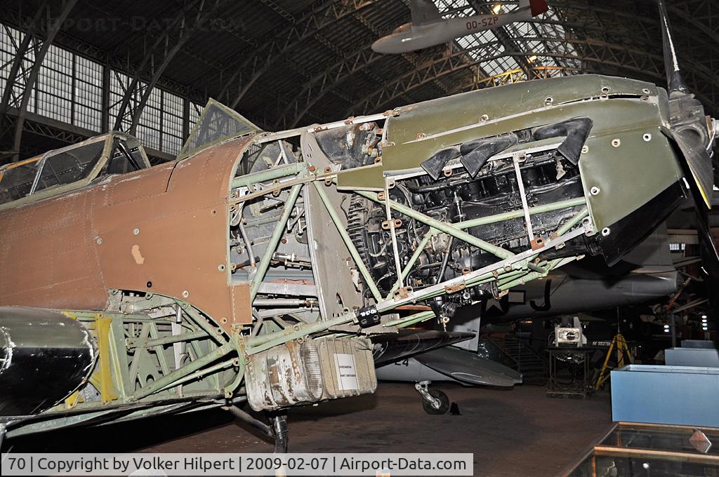 70, 1939 Fairey Battle I C/N Not found 70, at Museum Brussels, Belgium