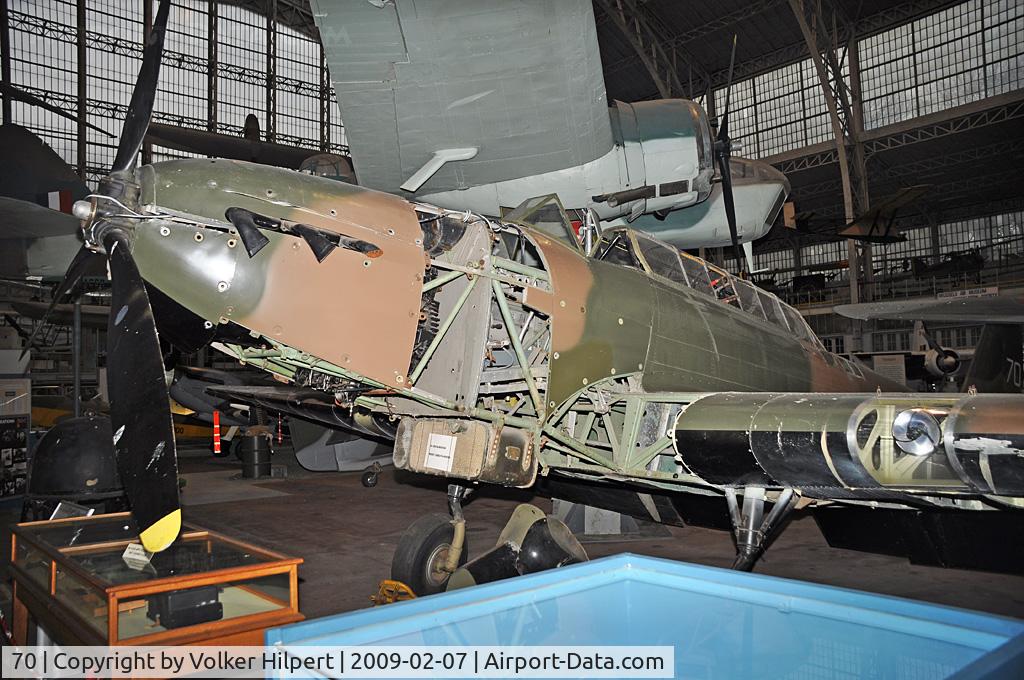 70, 1939 Fairey Battle I C/N Not found 70, at Museum Brussels, Belgium