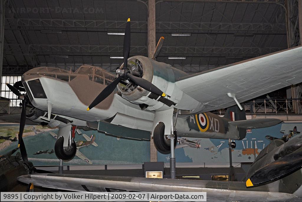 9895, Bristol 149 Bolingbroke Mk.IVT C/N 880207, at Museum Brussels, Belgium