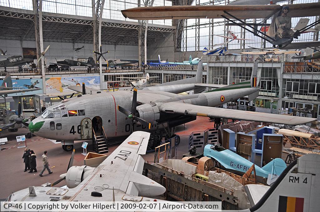 CP-46, 1953 Fairchild C-119G Flying Boxcar C/N 254, at Museum Brussels, Belgium
