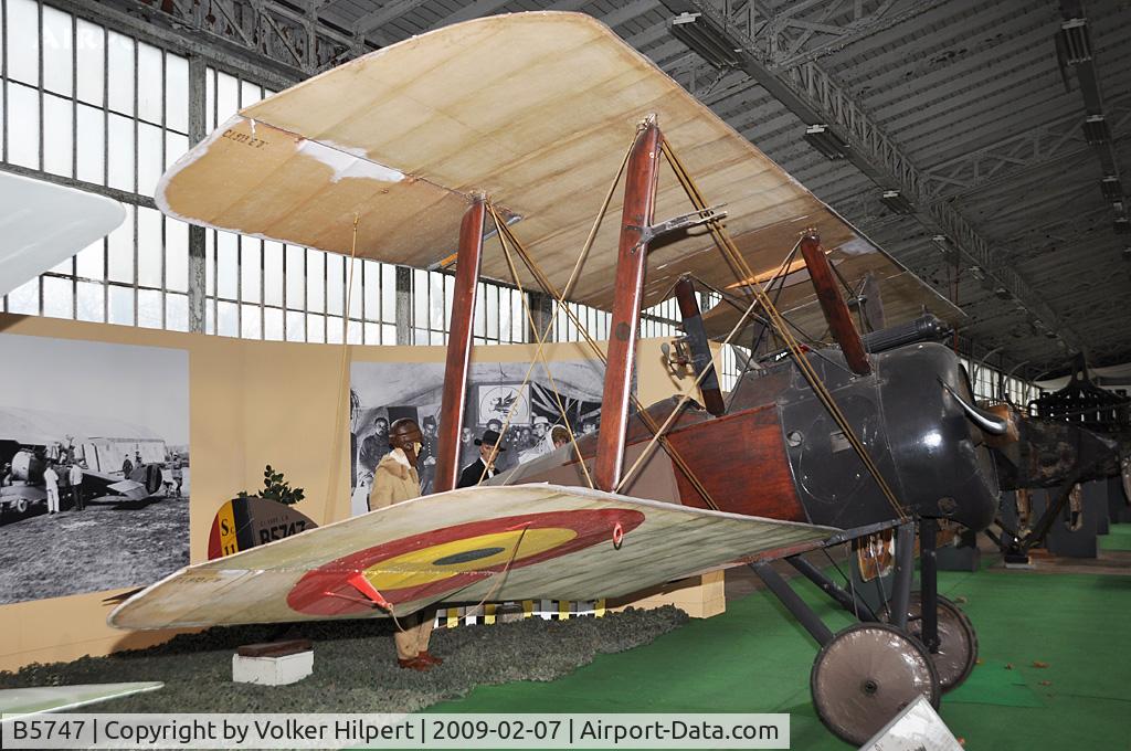 B5747, Sopwith F.1 Camel C/N Not found B5747, at Museum Brussels, Belgium
