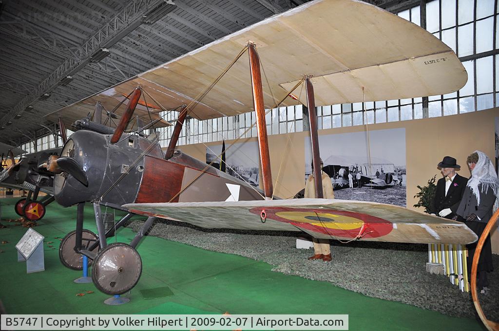 B5747, Sopwith F.1 Camel C/N Not found B5747, at Museum Brussels, Belgium