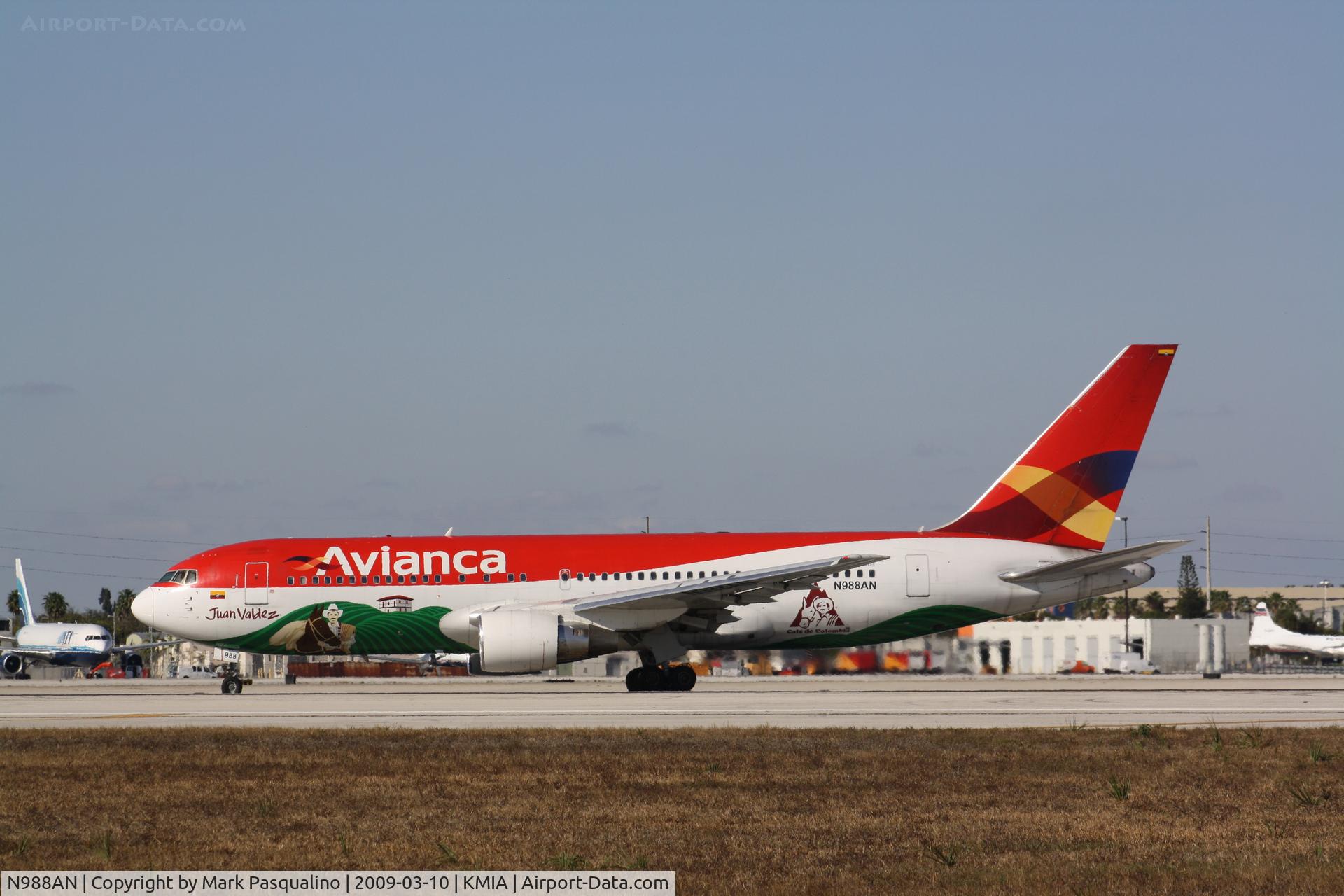 N988AN, 1990 Boeing 767-284 C/N 24742, Boeing 767-200