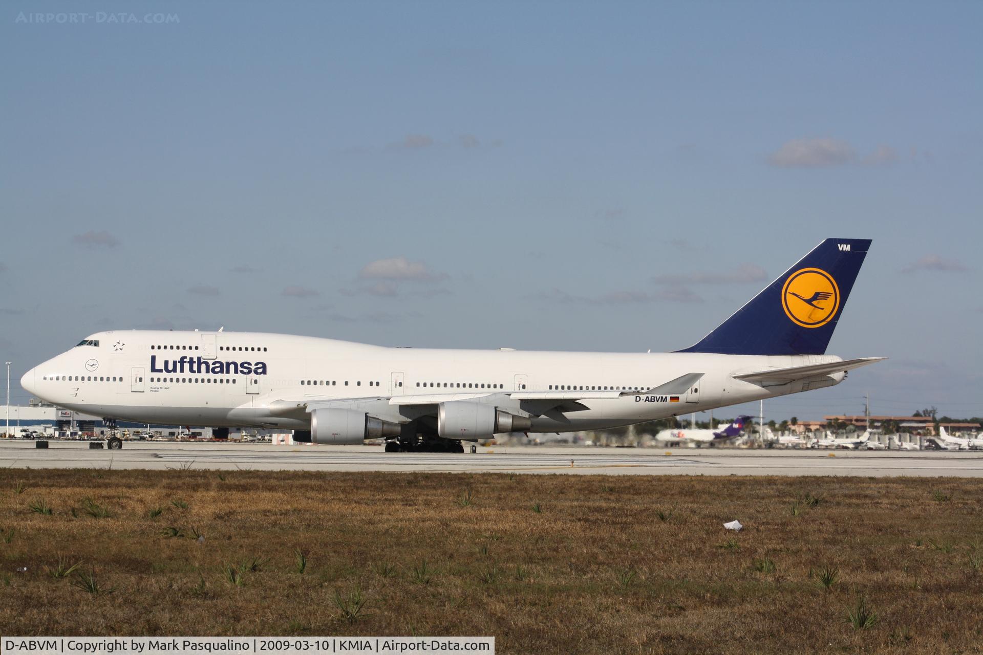 D-ABVM, 1998 Boeing 747-430 C/N 29101, Boeing 747-400