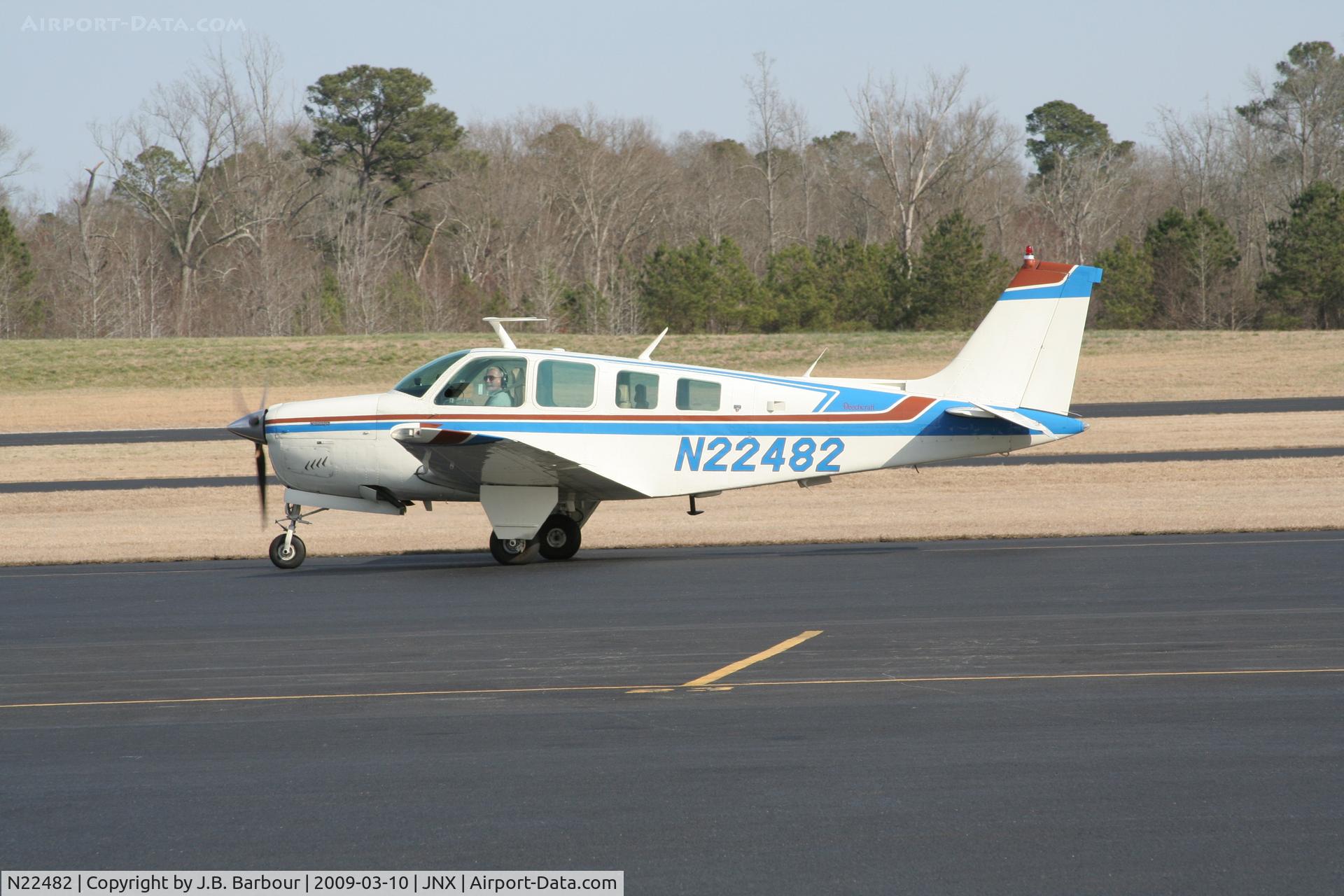 N22482, 1977 Beech A36 Bonanza 36 C/N E-1171, N/A