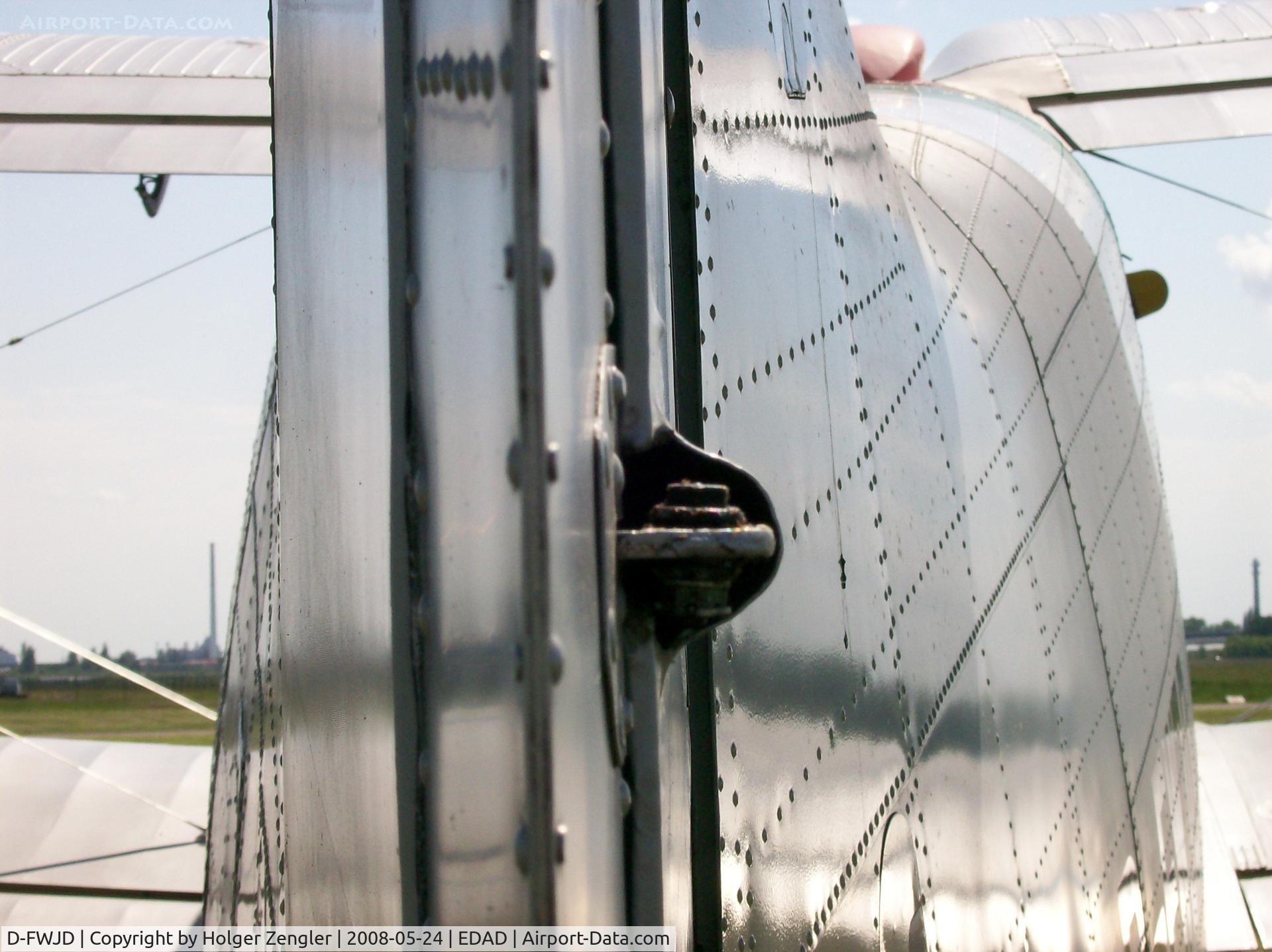 D-FWJD, 1969 Antonov An 2 C/N 1G98-51, Details of Antonov´s light-metal body