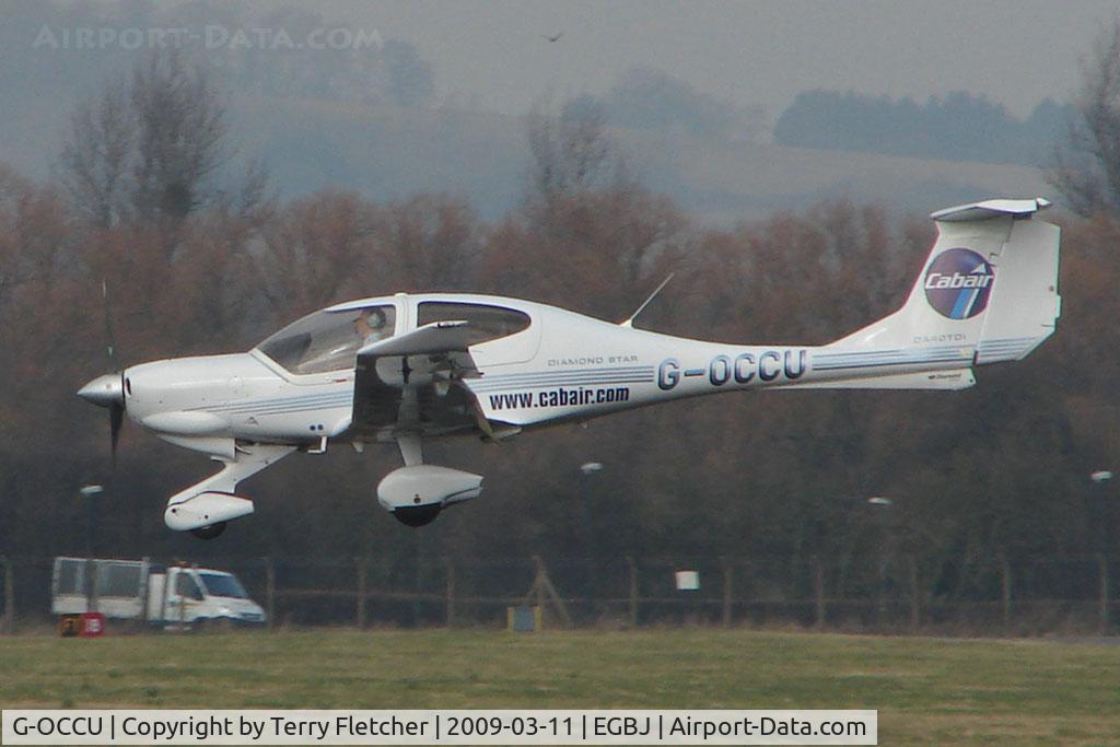 G-OCCU, 2006 Diamond DA-40D Diamond Star C/N D4.252, Cabair Training Flight