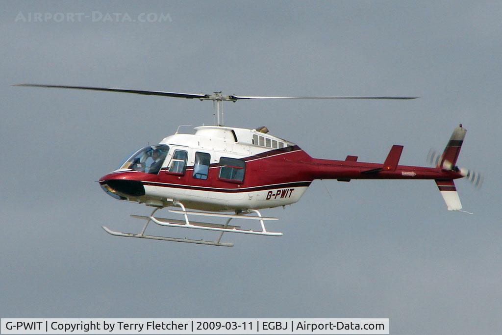 G-PWIT, 1978 Bell 206L-1 LongRanger II C/N 45193, Bell Long Ranger at Gloucestershire Airport