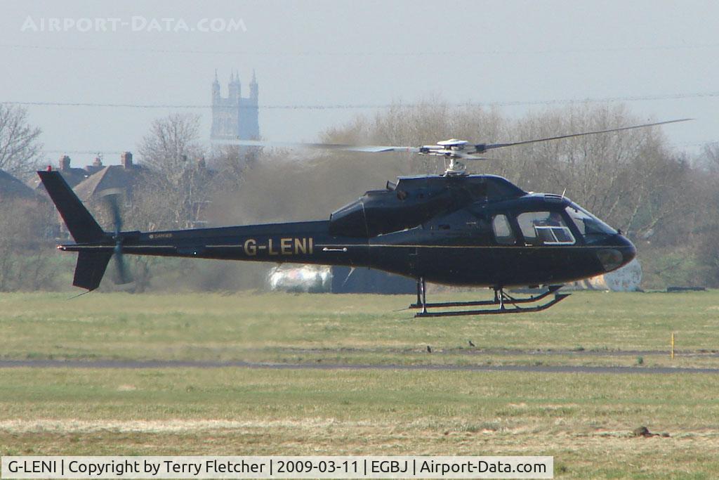 G-LENI, 1984 Aerospatiale AS-355F-1 Twin Squirrel C/N 5311, AS355F1 at Gloucestershire Airport