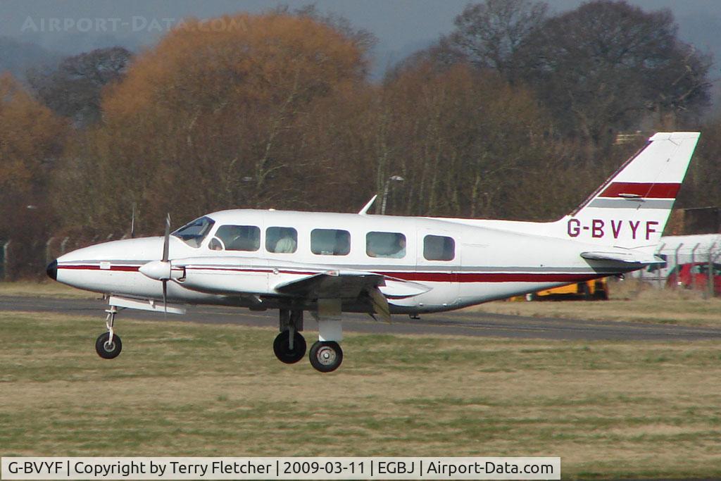 G-BVYF, 1979 Piper PA-31-350 Navajo Chieftain Chieftain C/N 31-7952102, Piper PA-31-350 at Gloucestershire Airport