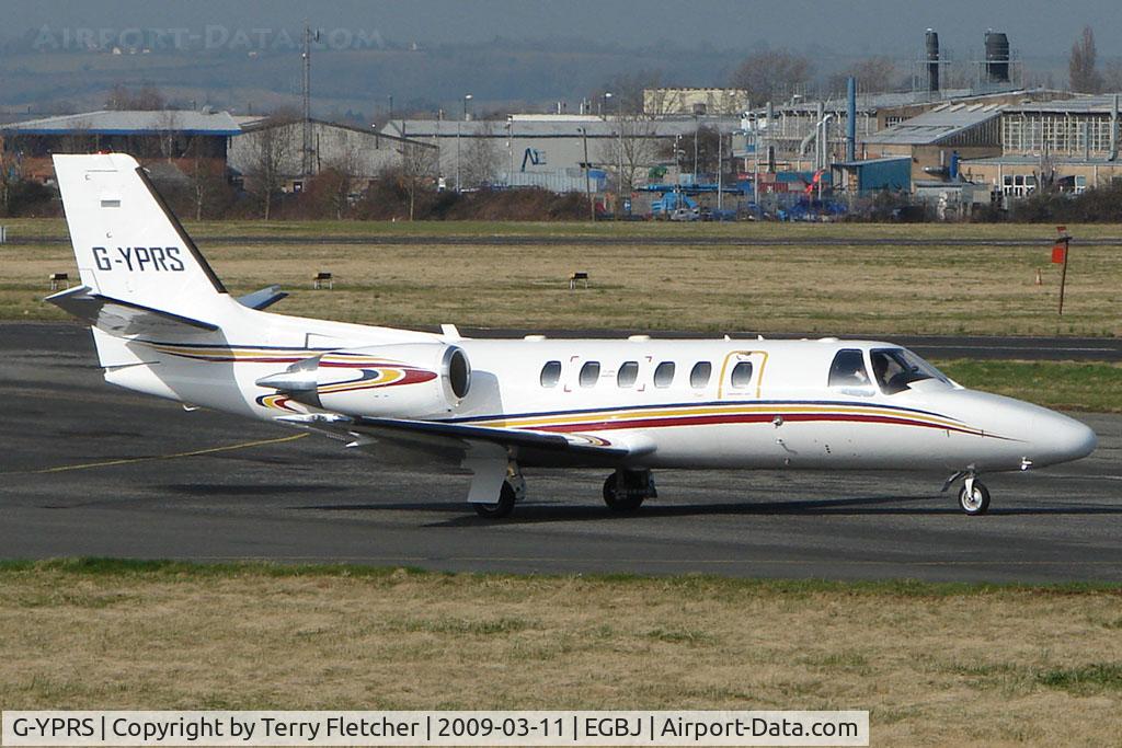 G-YPRS, 2000 Cessna 550 Citation Bravo C/N 550-0935, Cessna Citation 500-0935