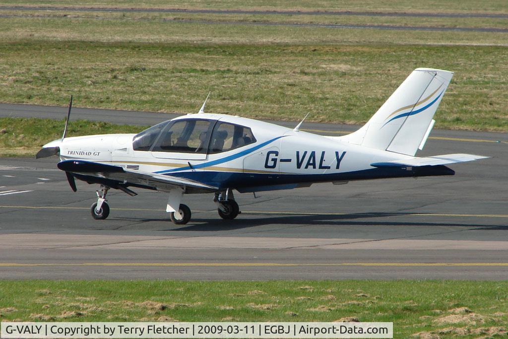 G-VALY, 2002 Socata TB-21 GT TC Trinidad C/N 2081, Socata TB21 at Gloucestershire Airport