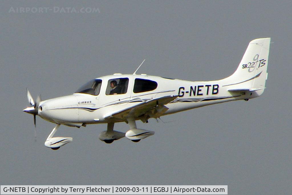 G-NETB, 2005 Cirrus SR22 GTS C/N 1548, Cirrus SR22 at Gloucestershire Airport