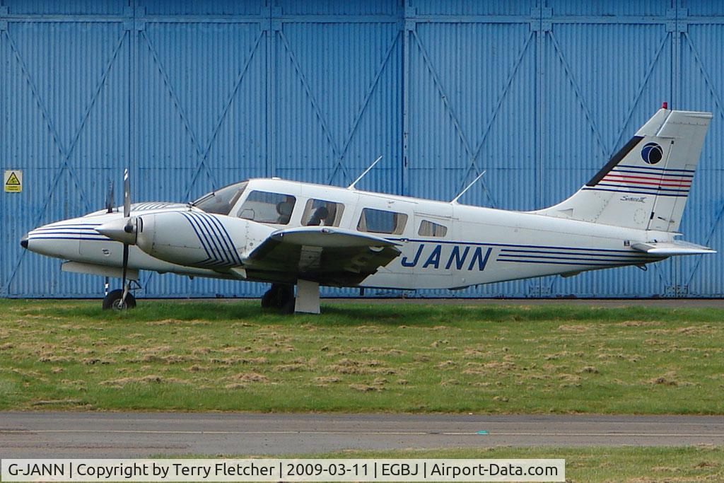 G-JANN, 1988 Piper PA-34-220T Seneca III C/N 34-33133, Piper Seneca at Gloucestershire Airport