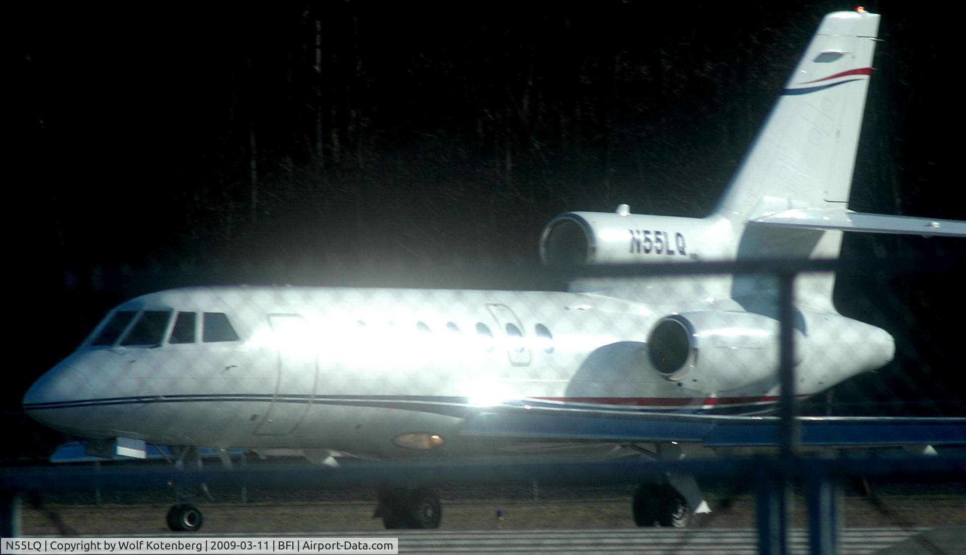 N55LQ, 2001 Dassault Mystere Falcon 50 C/N 314, cleared for take-off