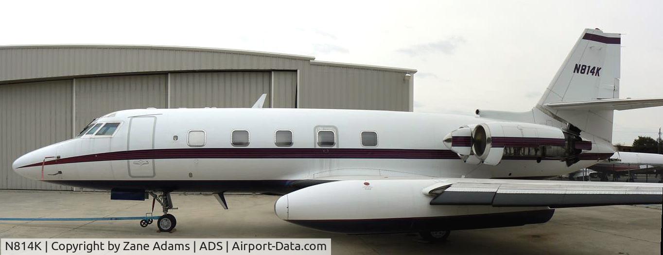 N814K, 1977 Lockheed L-1329-25 Jetstar II C/N Aircraft was picked clean of usable parts and then cut up for scrap  February/March 2015, At Dallas Addison