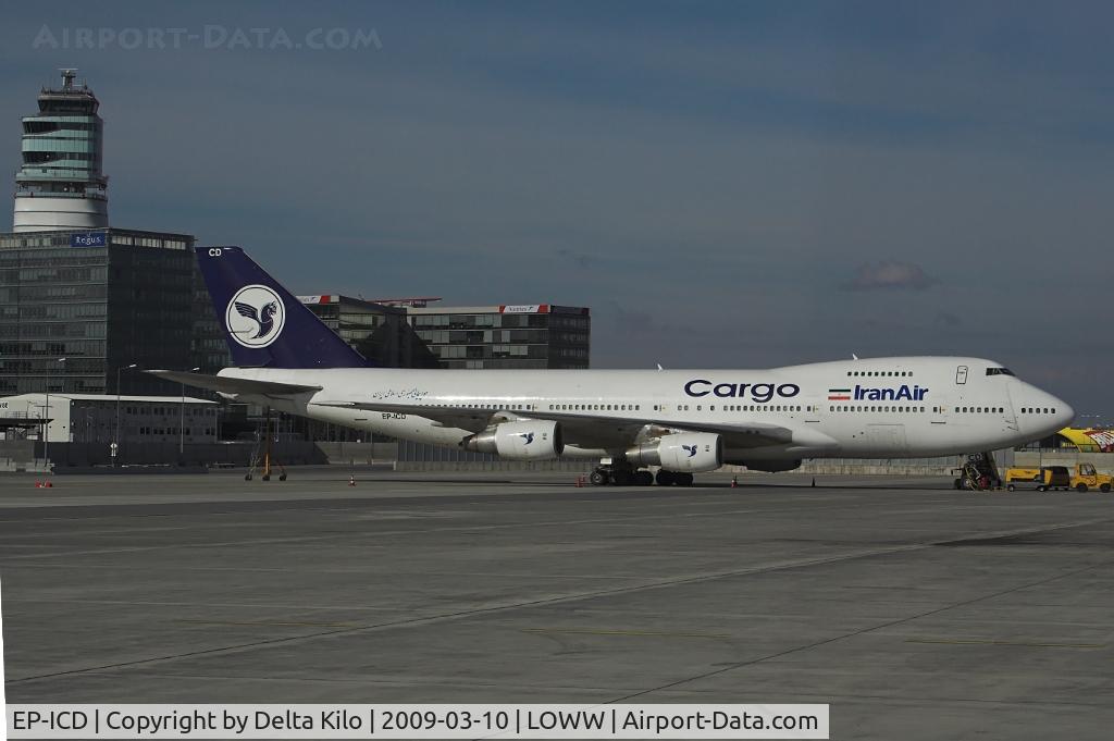 EP-ICD, 1988 Boeing 747-21AC C/N 24134, Iran Air Cargo  Boeing 747-21AC  c/n24134