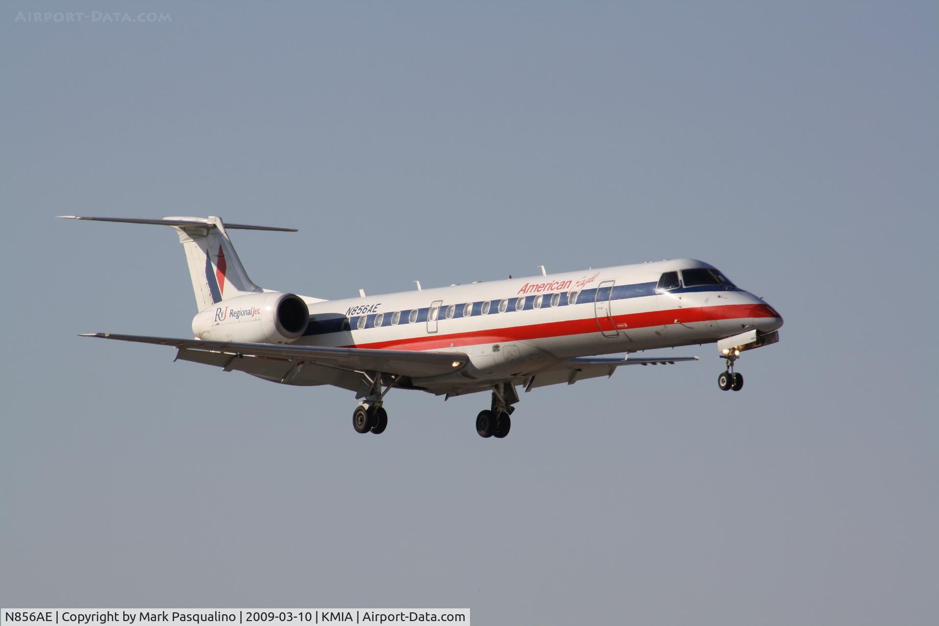 N856AE, 2003 Embraer ERJ-140LR (EMB-135KL) C/N 145748, EMB-135KL