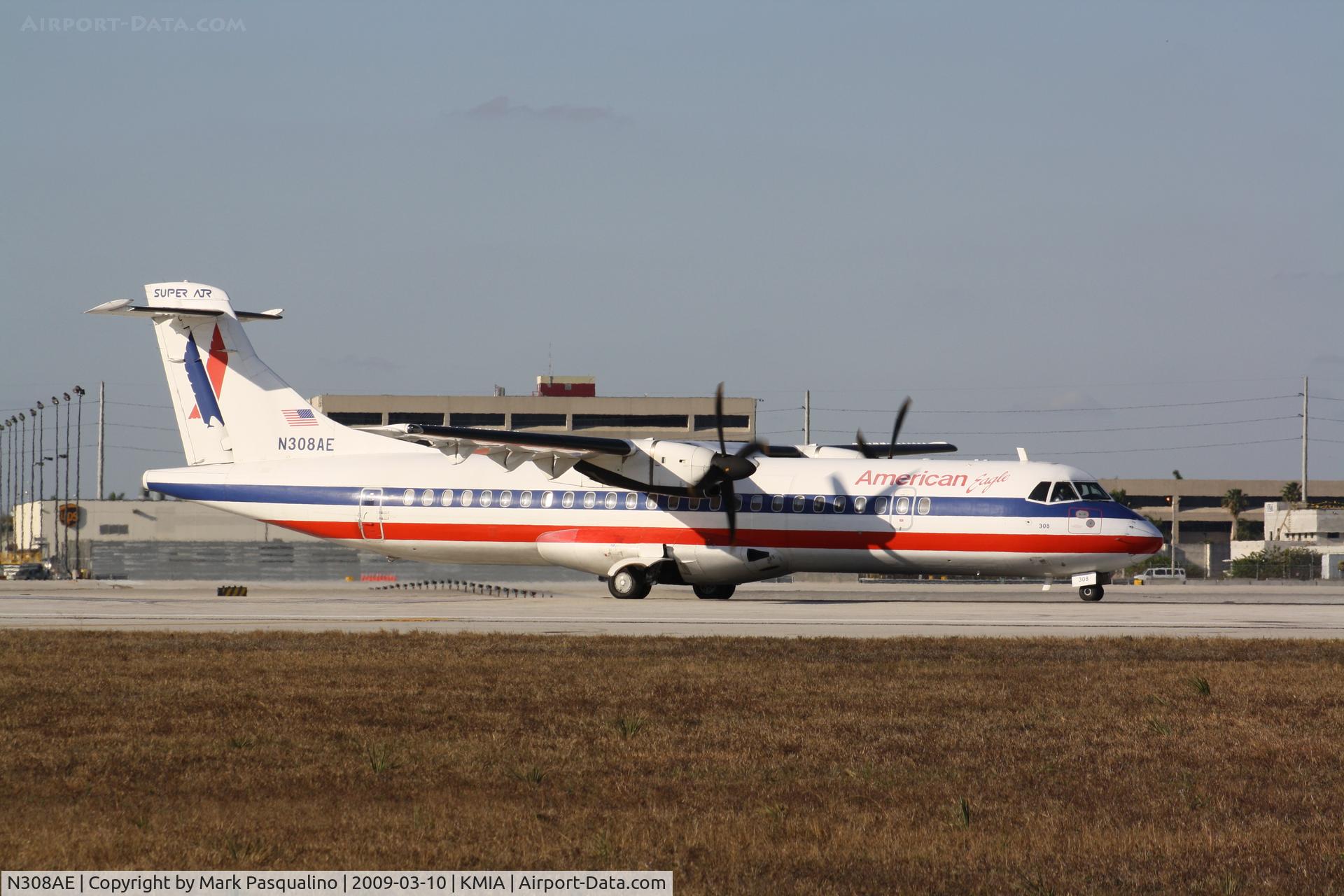 N308AE, 1992 ATR 72-212 C/N 309, ATR 72-212