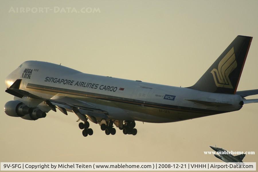 9V-SFG, 1998 Boeing 747-412F/SCD C/N 26558, Singapore Airlines Cargo