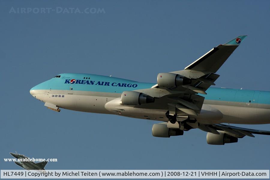 HL7449, 2000 Boeing 747-4B5F/SCD C/N 26411, Korean Air Cargo