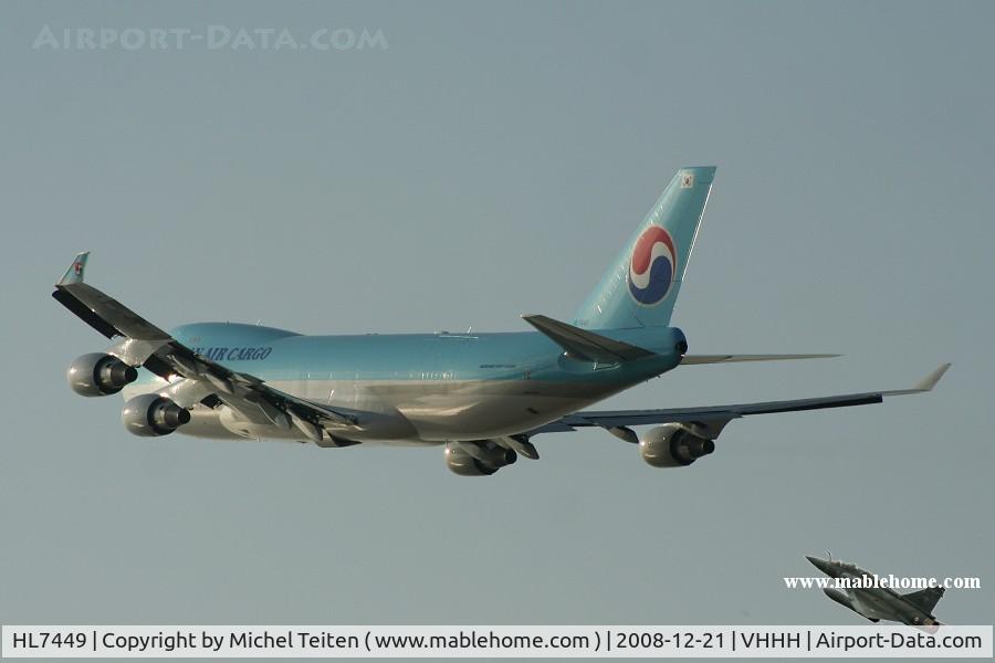 HL7449, 2000 Boeing 747-4B5F/SCD C/N 26411, Korean Air Cargo