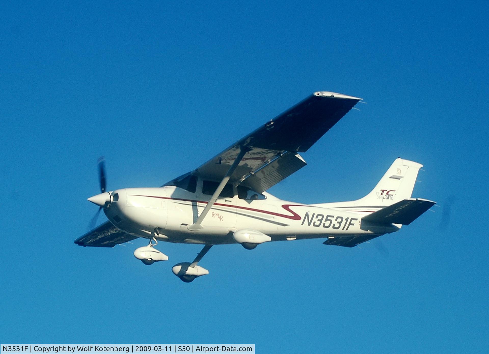 N3531F, Cessna T182T Turbo Skylane C/N T18208022, on final