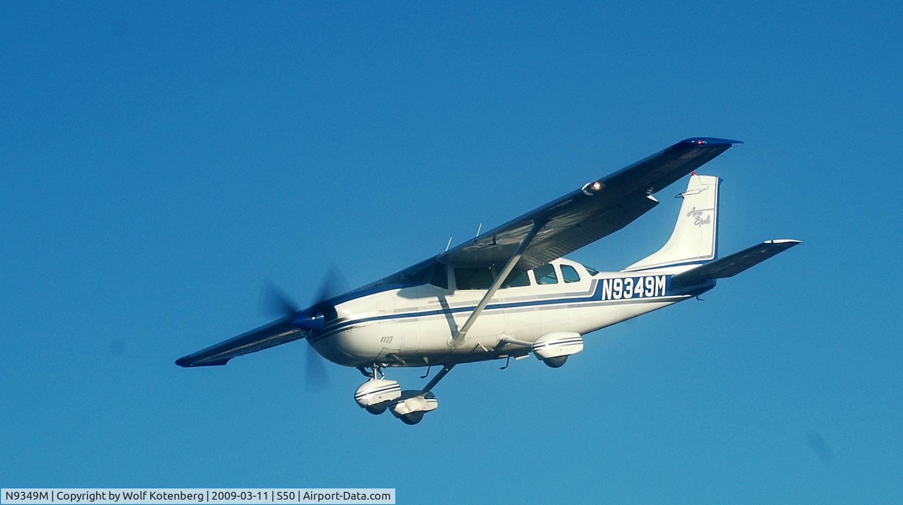 N9349M, 1980 Cessna 207A C/N 20700682, on final 34