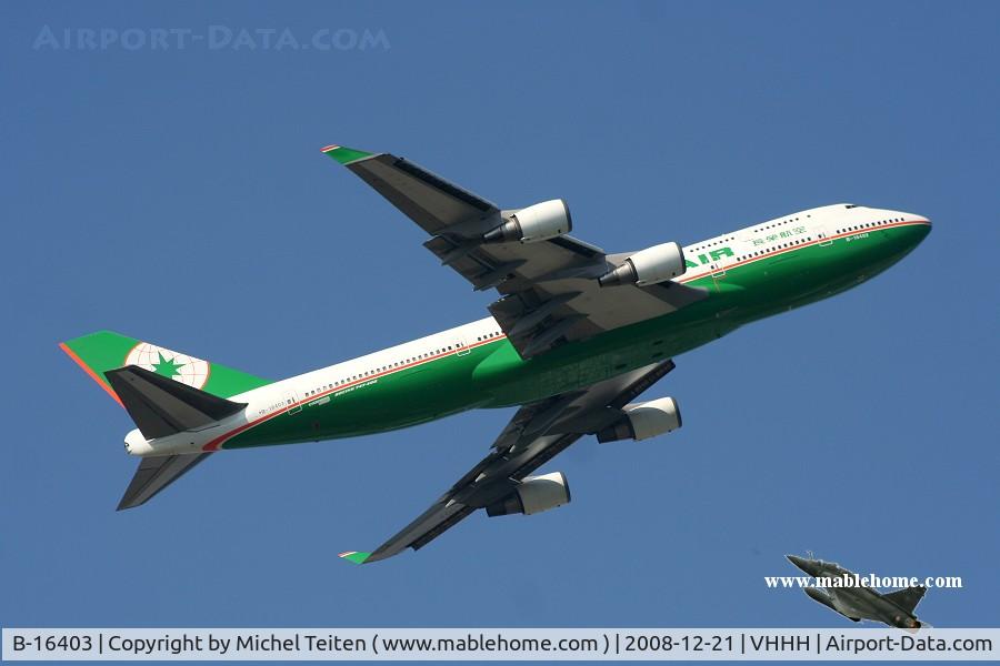B-16403, 1993 Boeing 747-45E C/N 27141, EVA Air