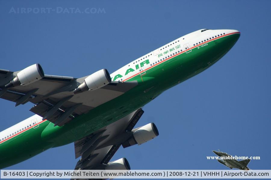B-16403, 1993 Boeing 747-45E C/N 27141, EVA Air