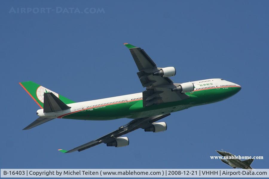 B-16403, 1993 Boeing 747-45E C/N 27141, EVA Air