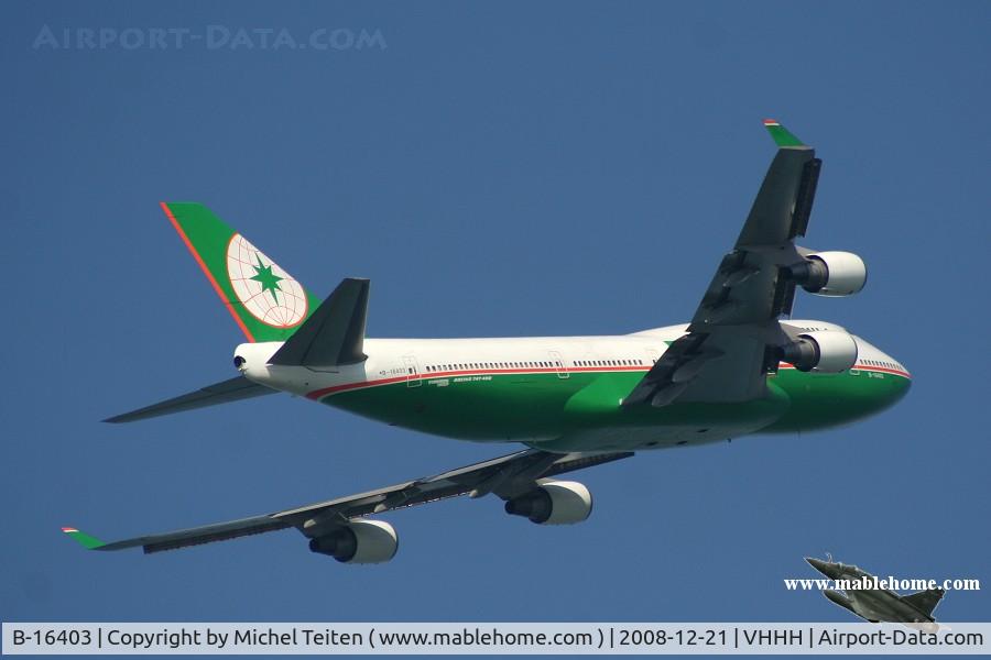 B-16403, 1993 Boeing 747-45E C/N 27141, EVA Air