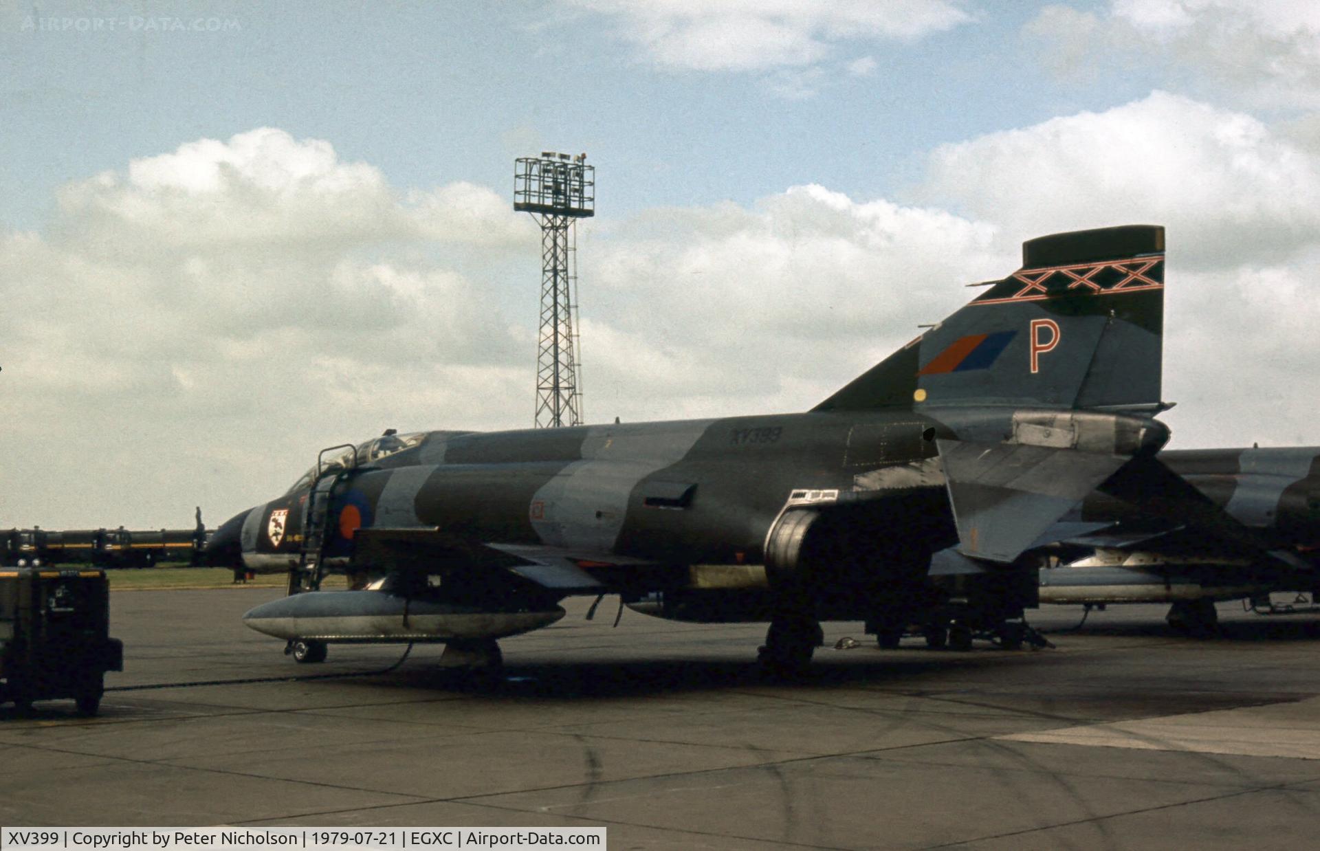 XV399, 1968 McDonnell Douglas Phantom FGR2 C/N 9229/2869, Phantom FGR.2 of 29 Squadron at the 1979 Coningsby Open Day.